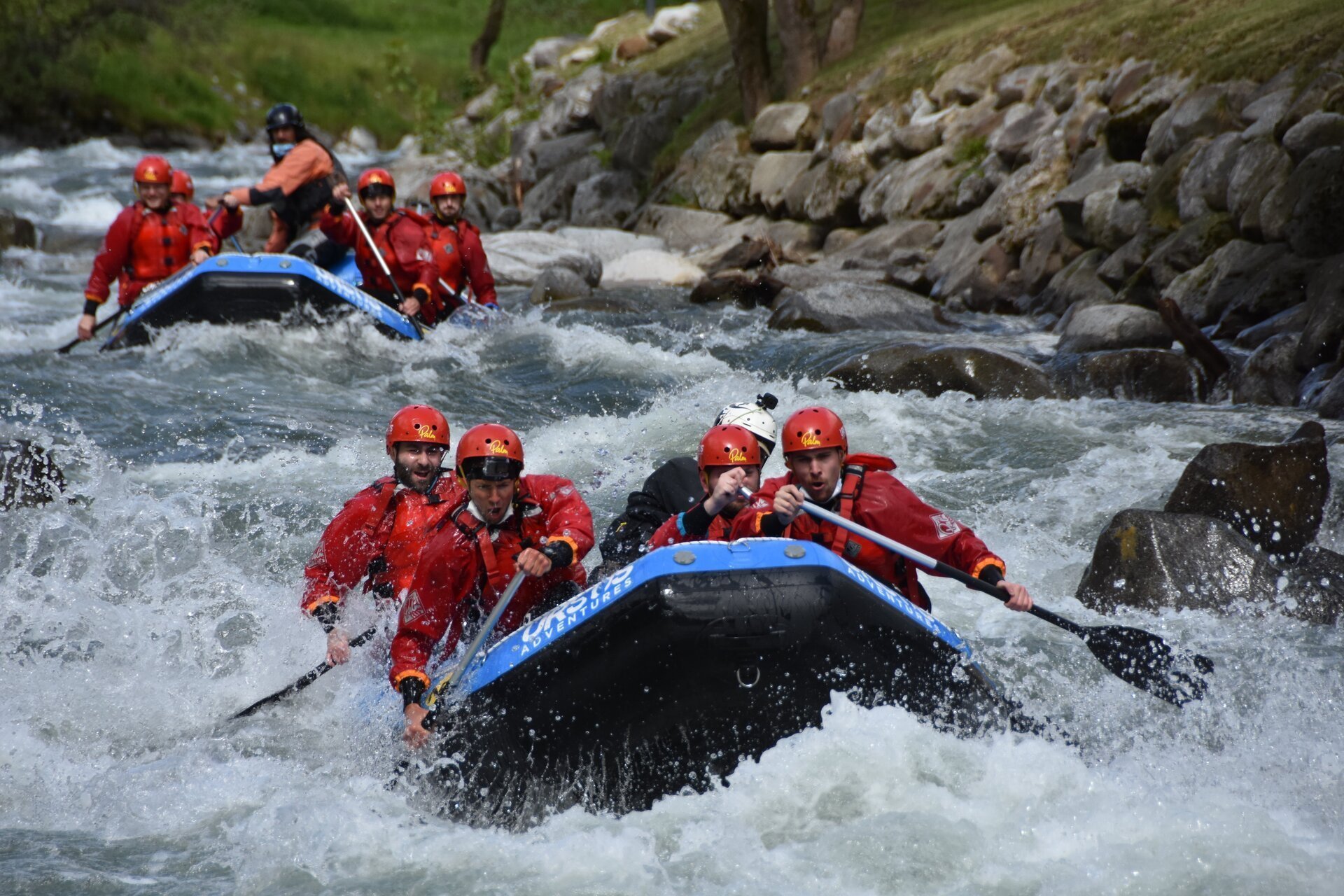 rafting sul fiume Noce in Val di Sole con Ursus Adventures