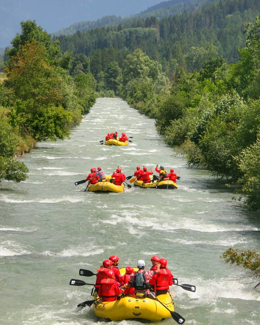 Rafting per la famiglia in Trentino Val di Sole