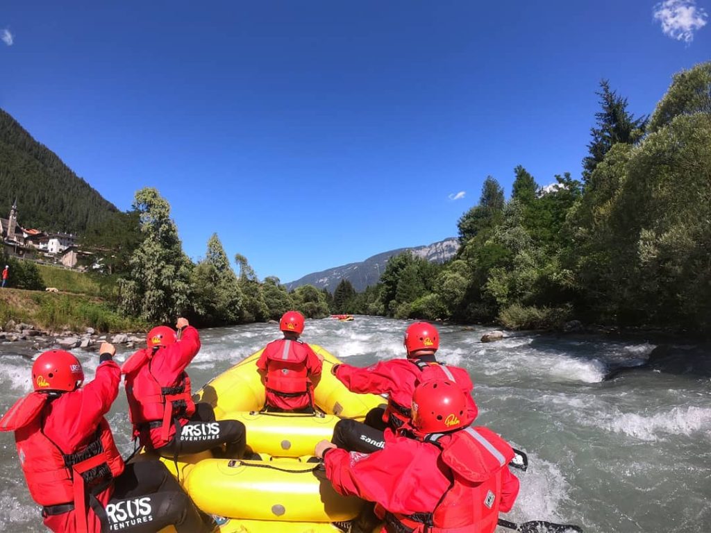 Rafting in Trentino