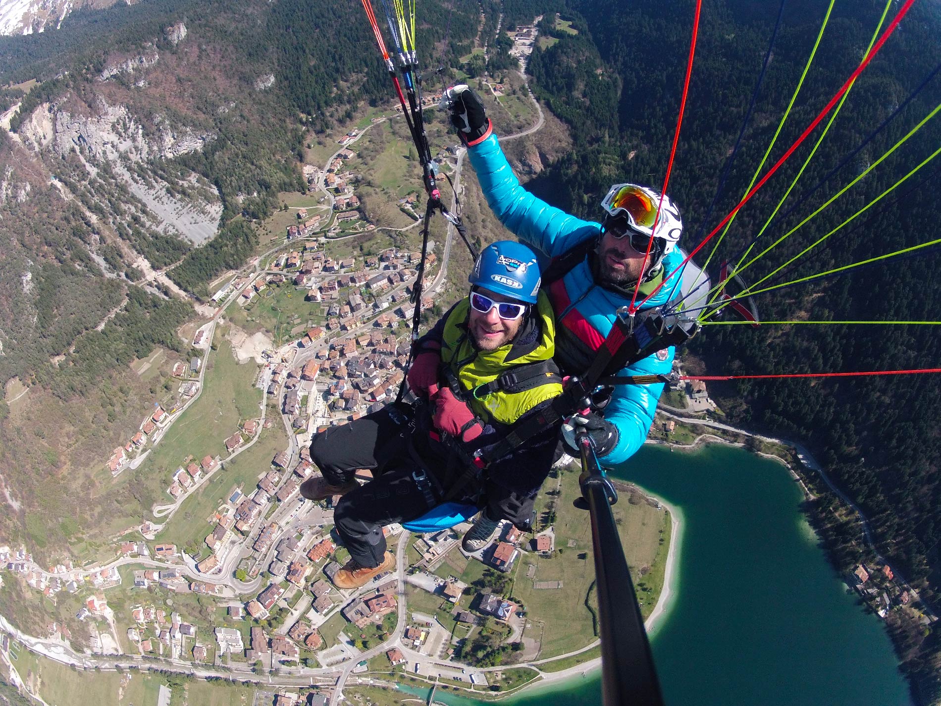 Parapendio Biposto: vola sulle Dolomiti di Brenta