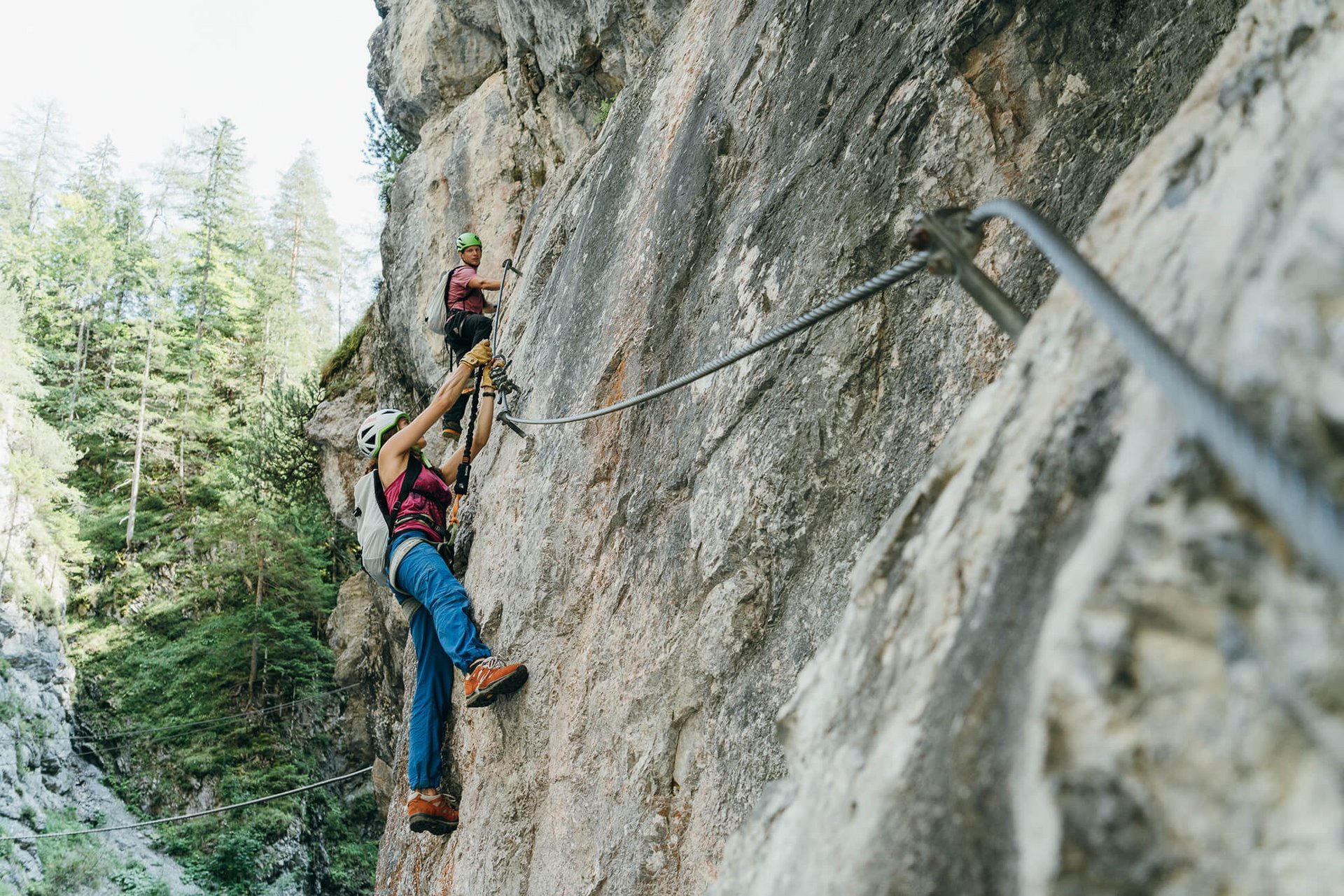 Ferrata Sentiero dei Fiori, Tonale - Ph I. Menapace