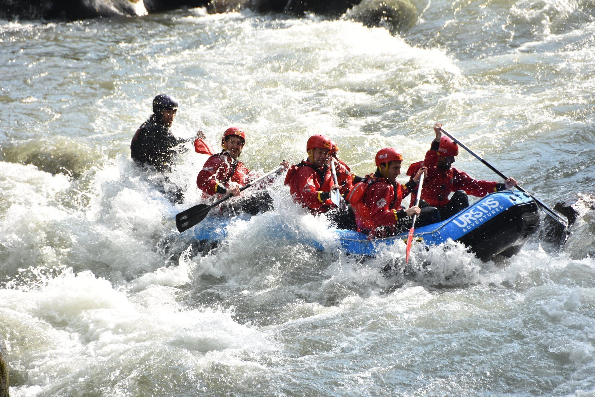 rafting sul fiume Noce in Val di Sole con Ursus Adventures