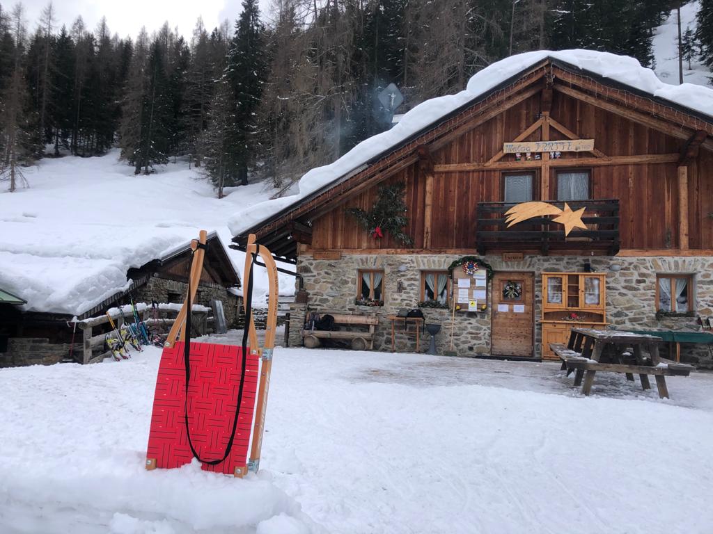 Passeggiate nella neve in Trentino