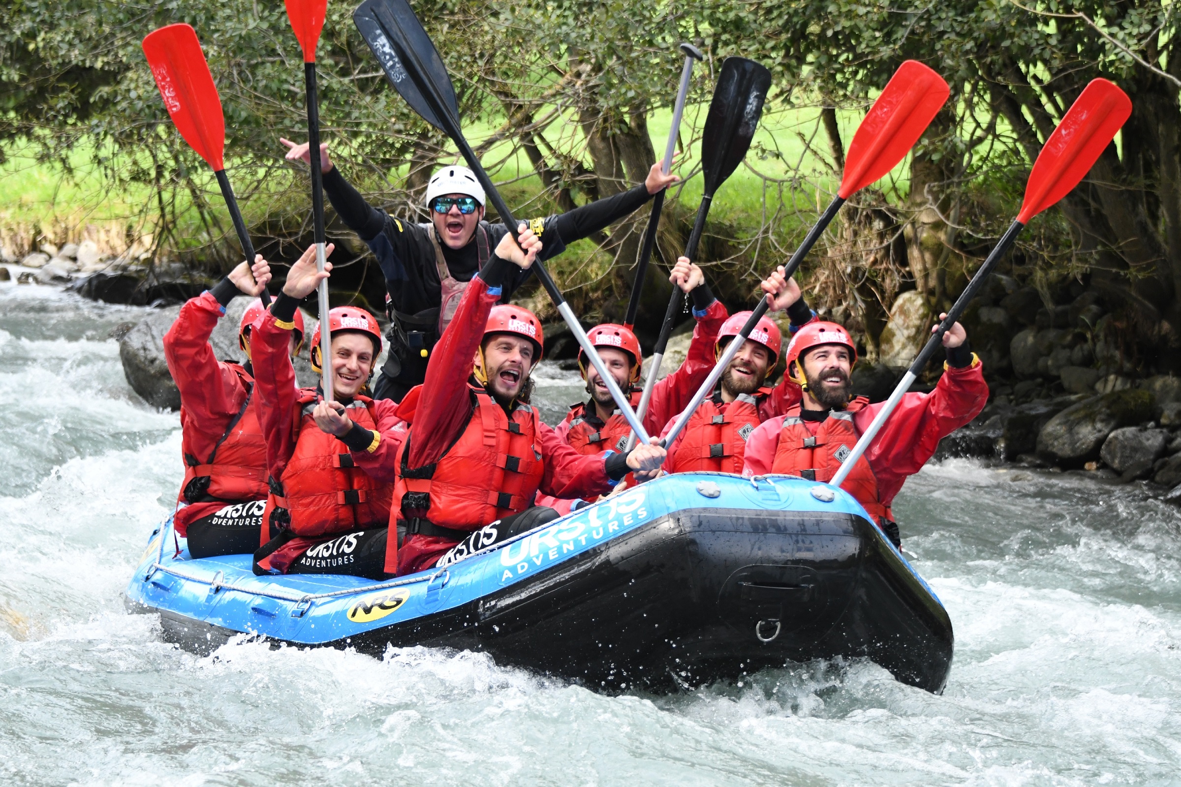 rafting sul fiume Noce in Val di Sole con Ursus Adventures