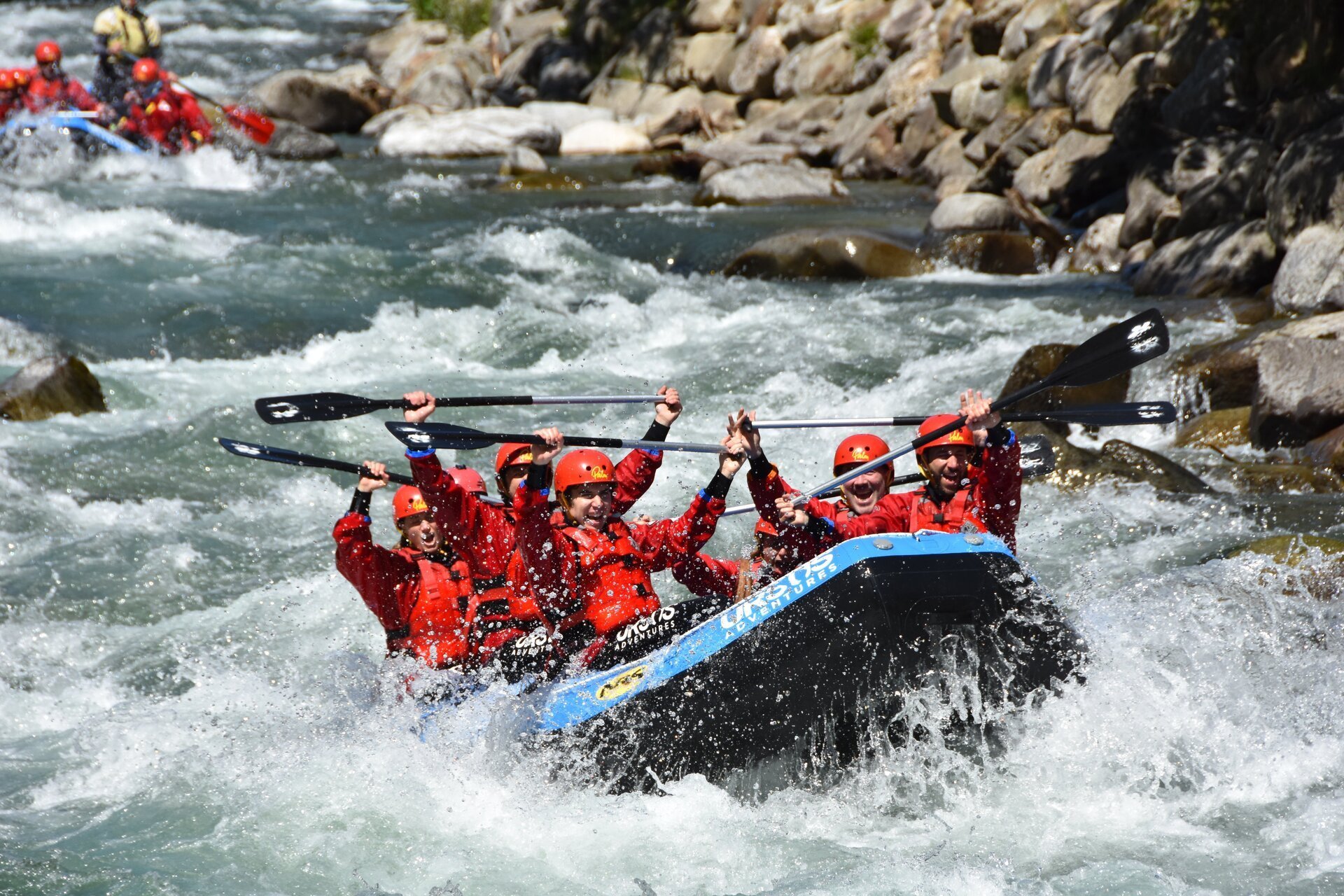 Team Building Rafting Trentino