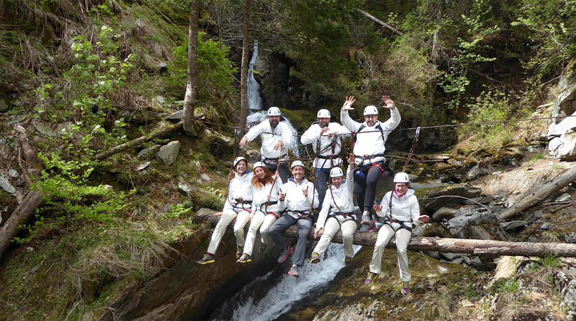 Team Building Tarzaning Val Di Sole Trentino