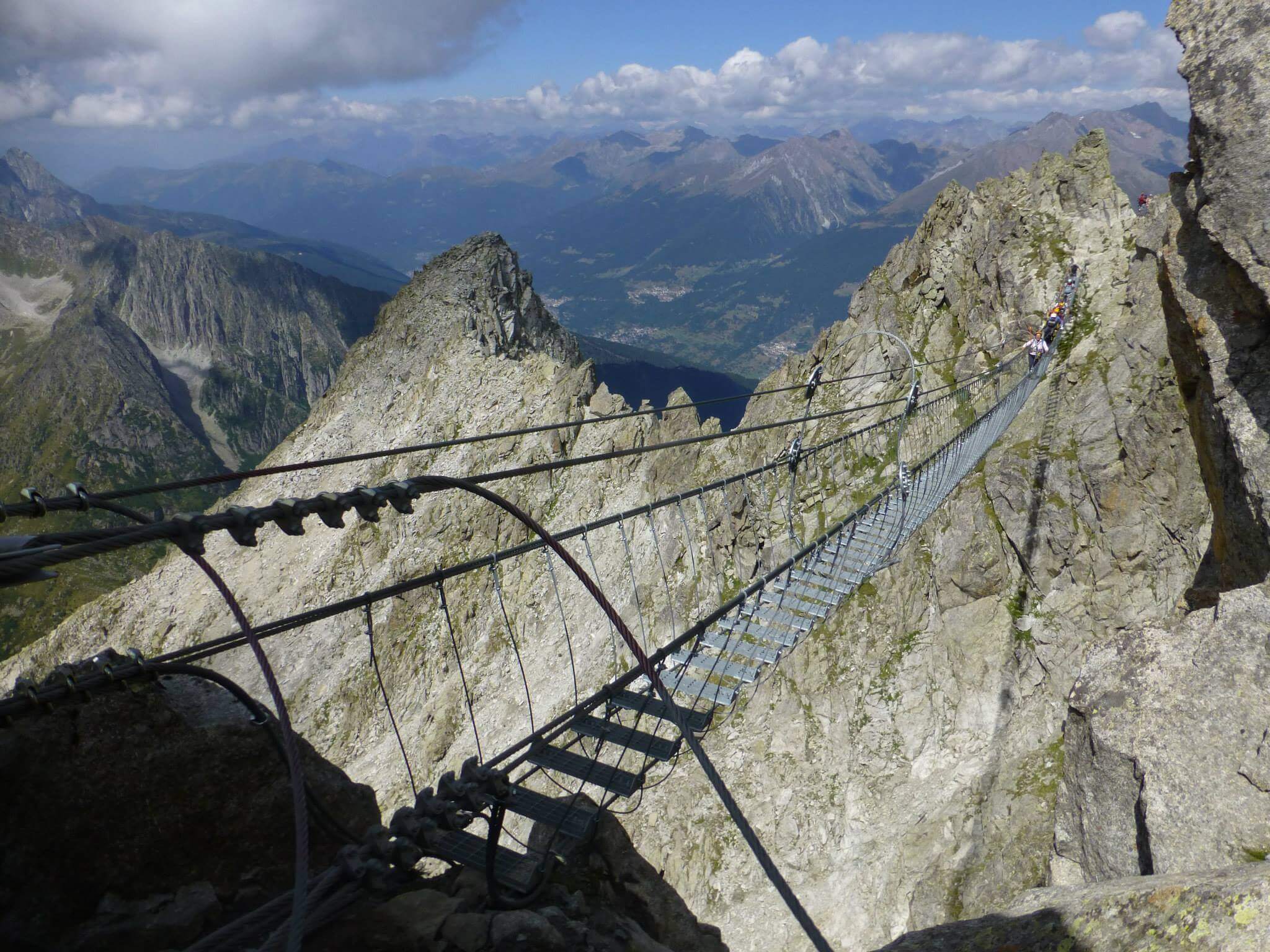 Via Ferrata Sentiero Dei Fiori Passo Tonale